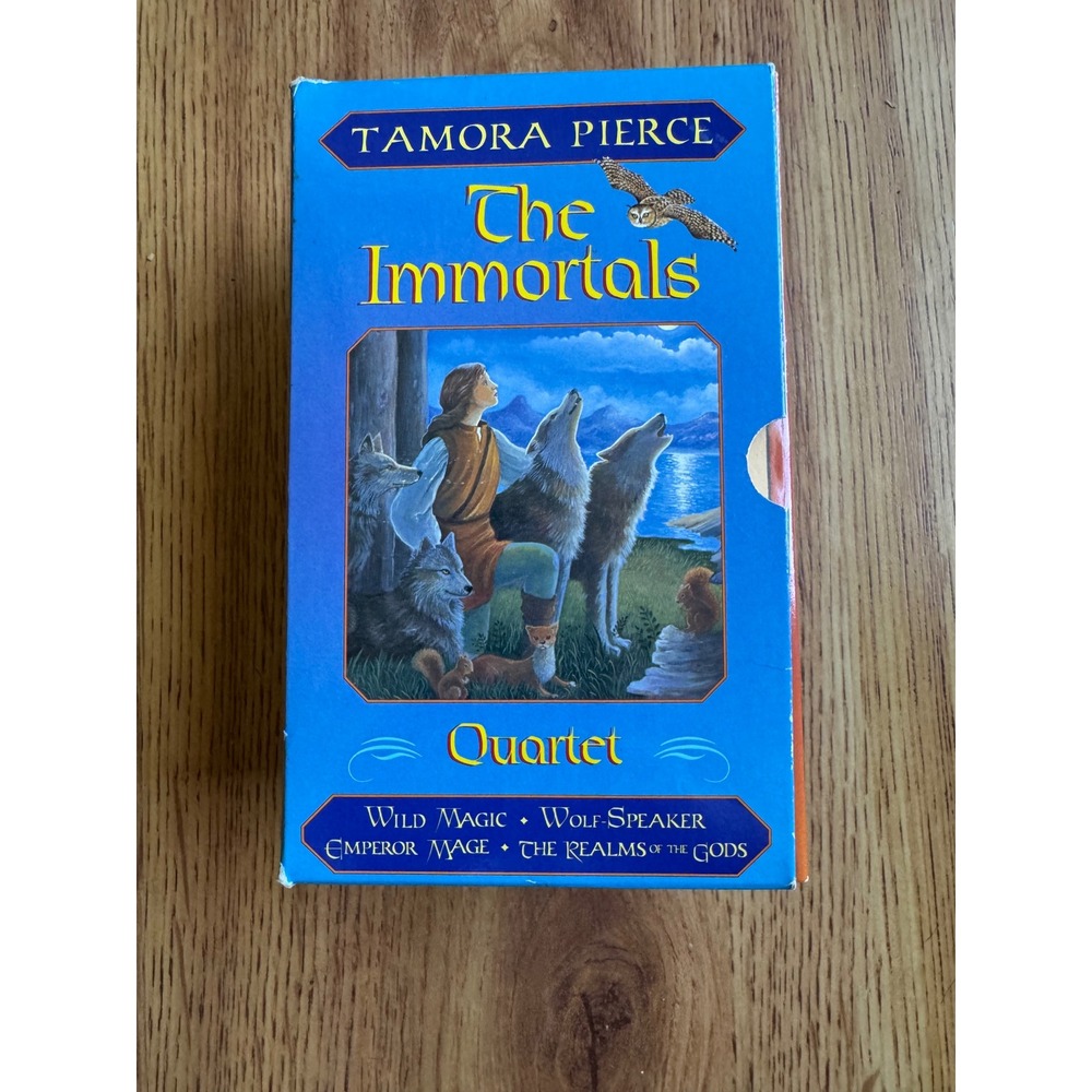 Tamora Pierce The Immortals Quartet 4 Book Box Set